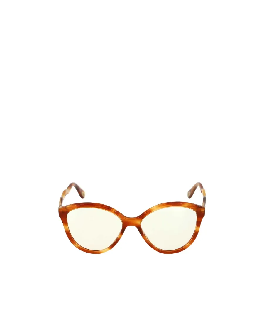 Oval-Frame Sunglasses