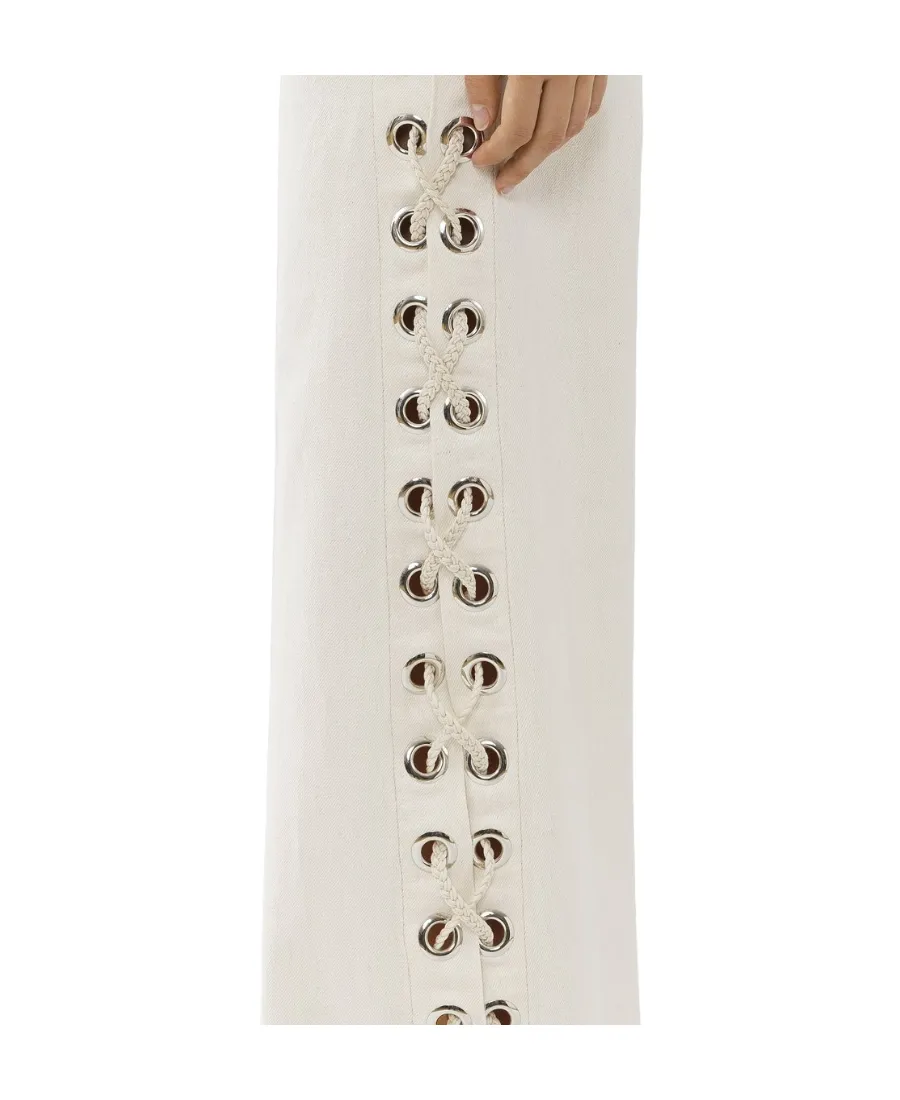 Wide-Leg Rave Jeans
