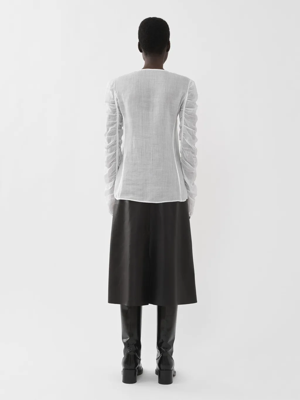 Collarless Shirt