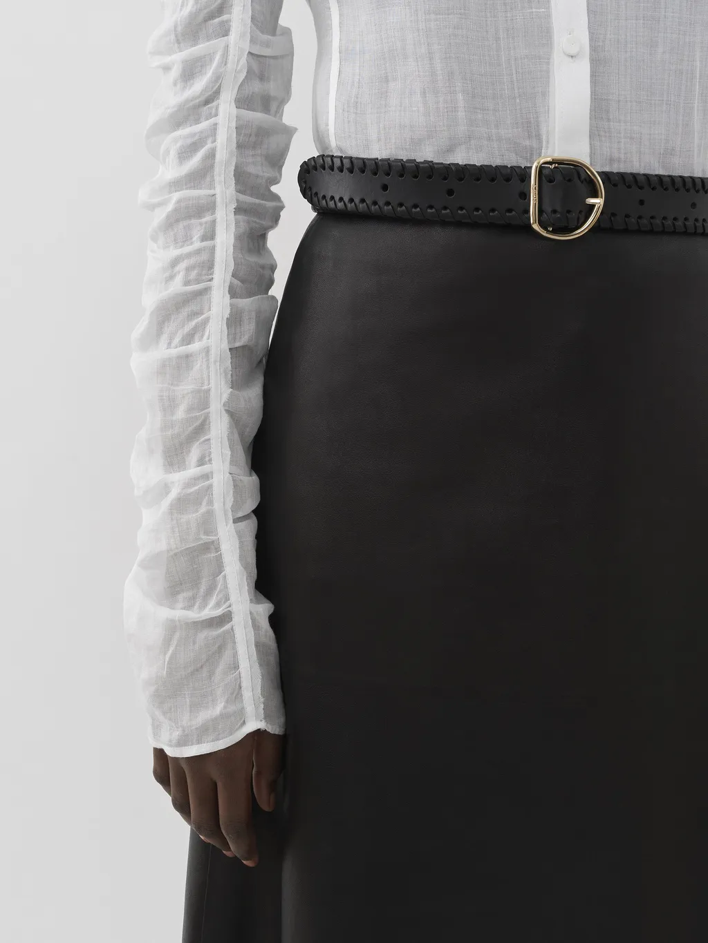 Collarless Shirt