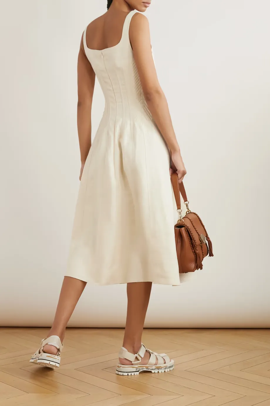 Sleeveless Midi Dress