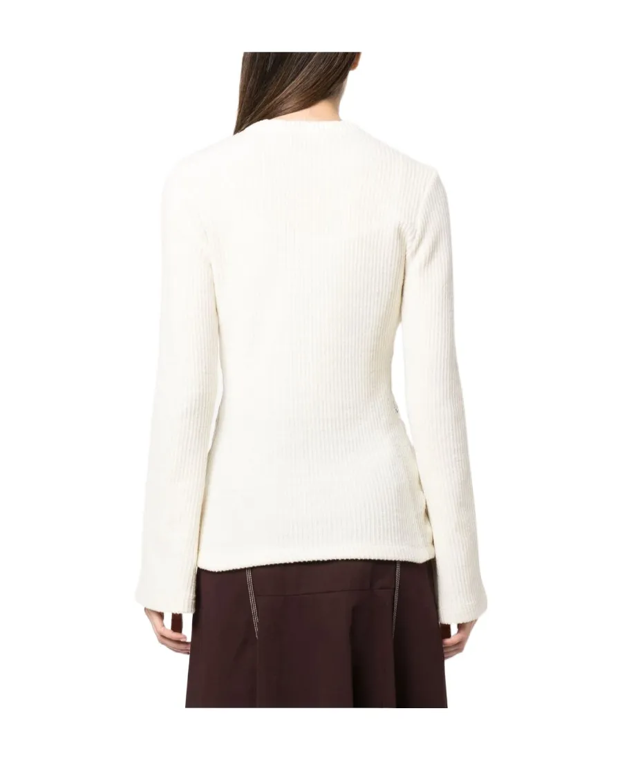 Flare Sleeved Knit Top