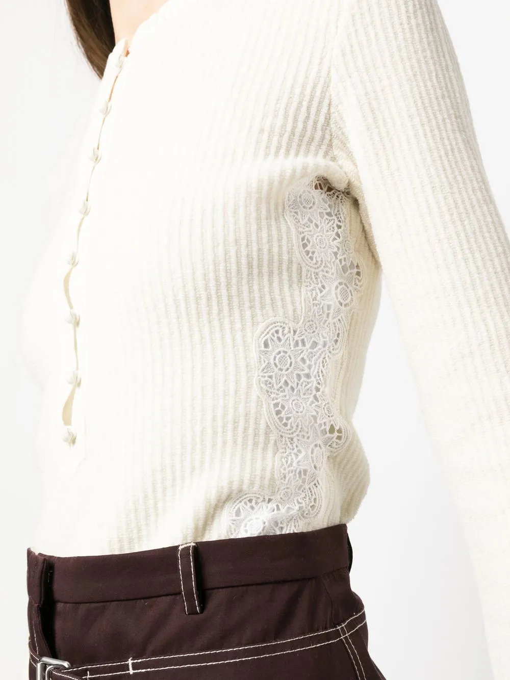 Flare Sleeved Knit Top