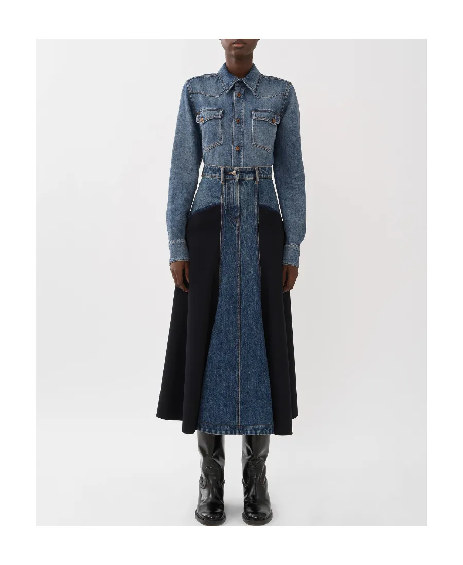 Dempo Long Sleeve Denim Shirt