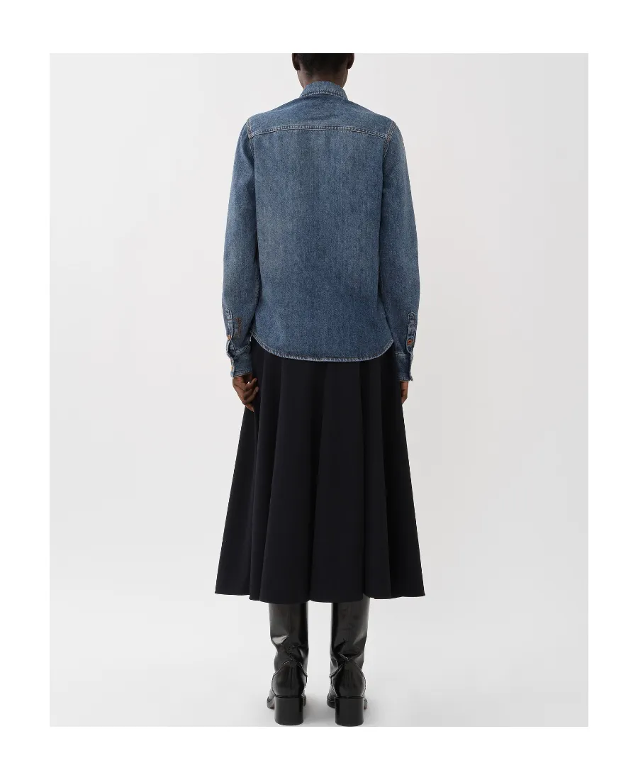 Dempo Long Sleeve Denim Shirt