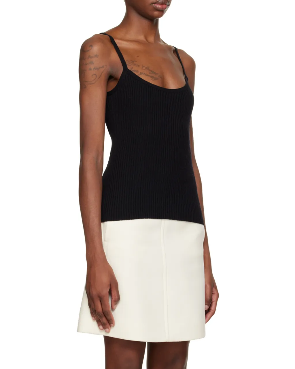 Ribbed Halter Vest