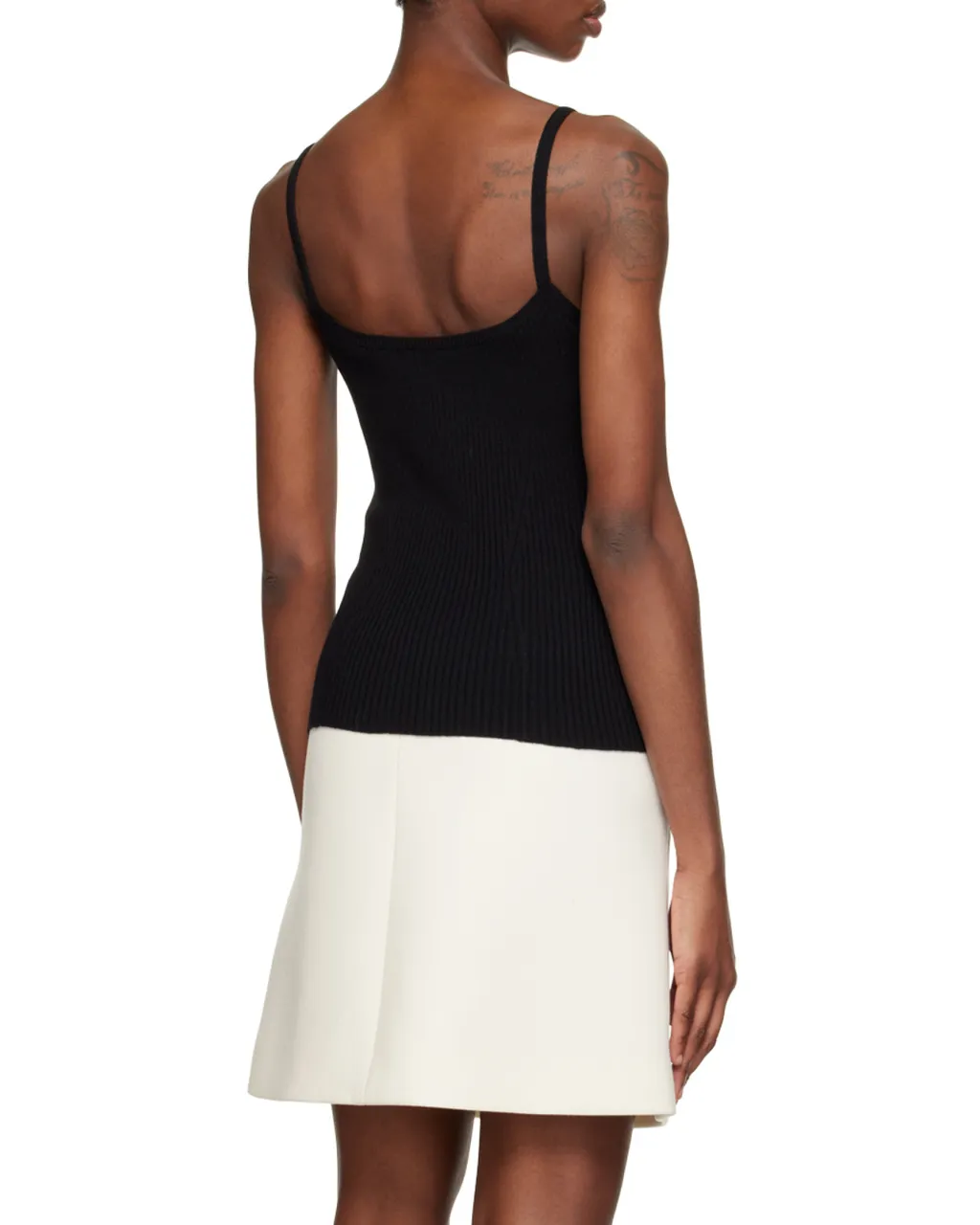 Ribbed Halter Vest