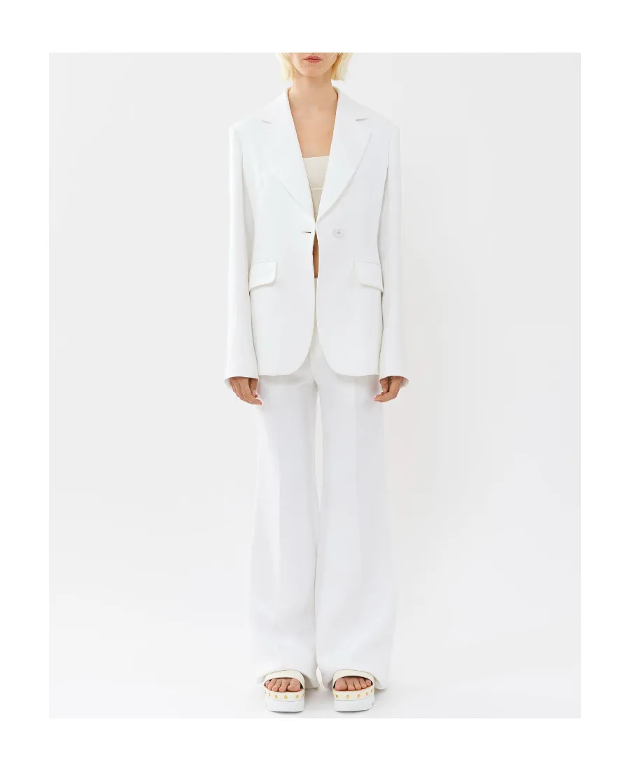 Single-Button Suit Jacket