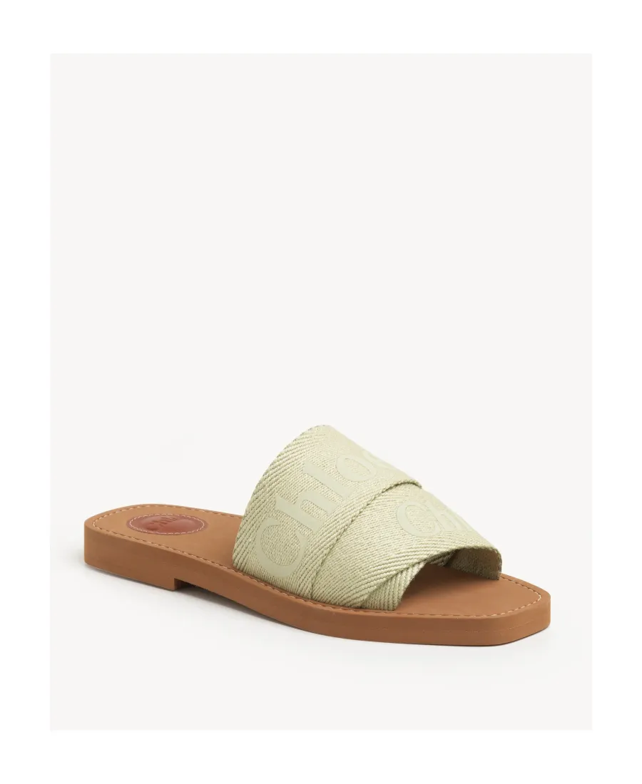 Woody Flat Muller Shoe