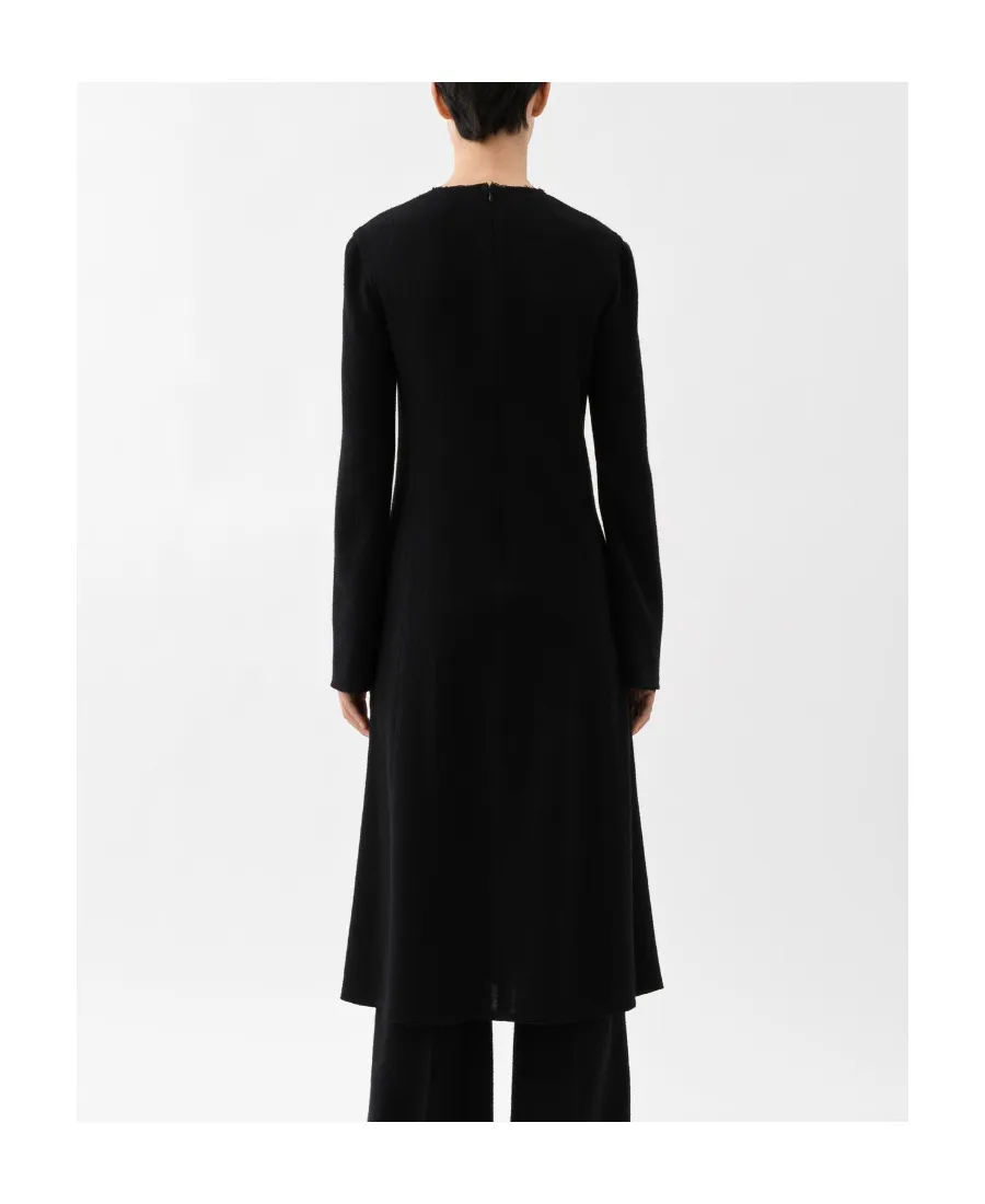 Wide-Sleeve Dress