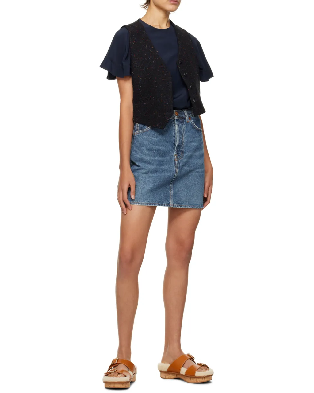 Denim Miniskirt