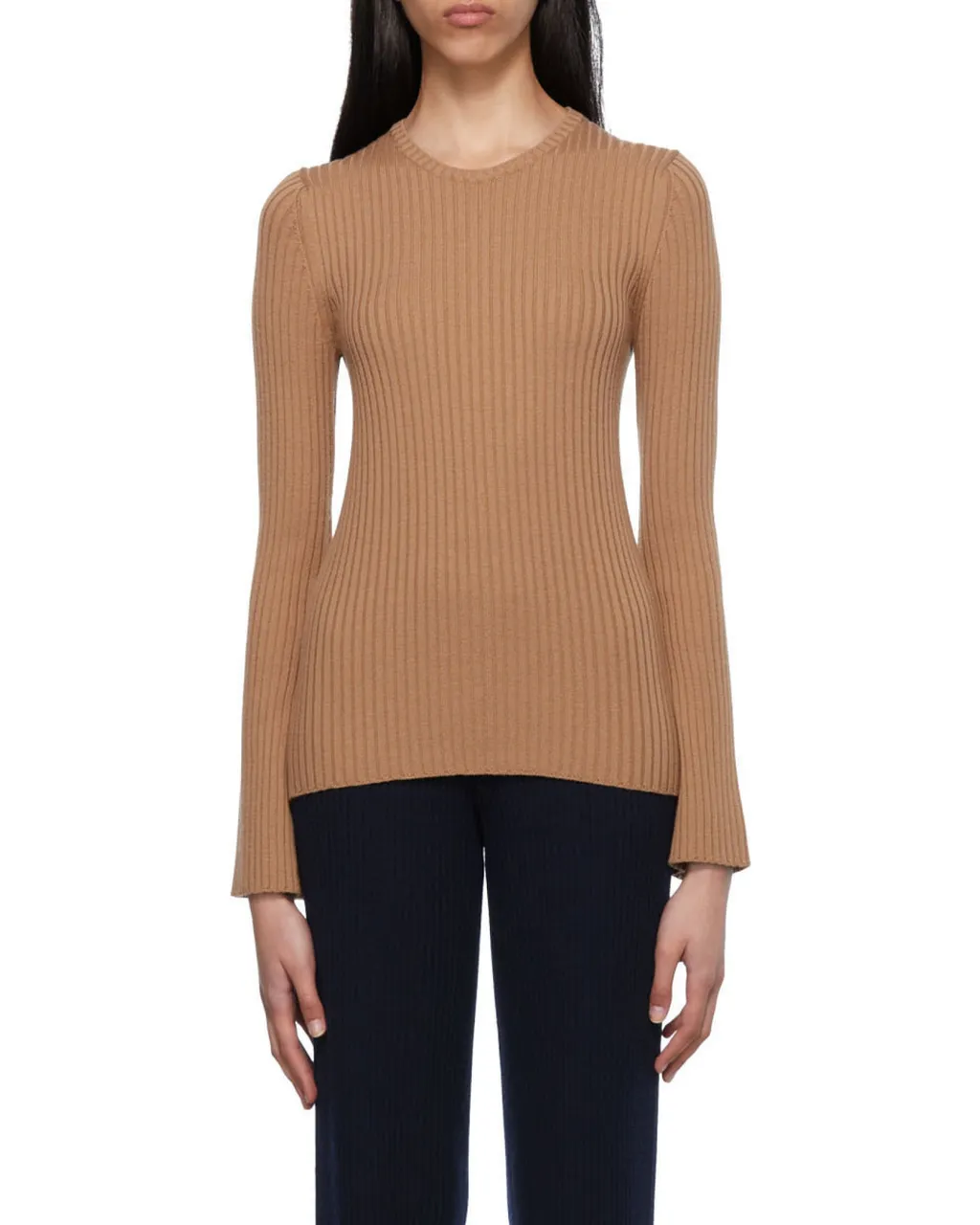 Ribbed Wool-Cashmere Jumper