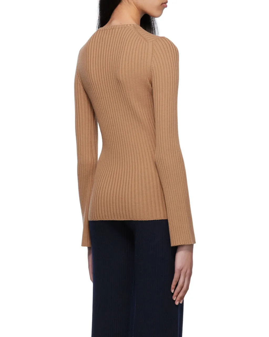 Ribbed Wool-Cashmere Jumper