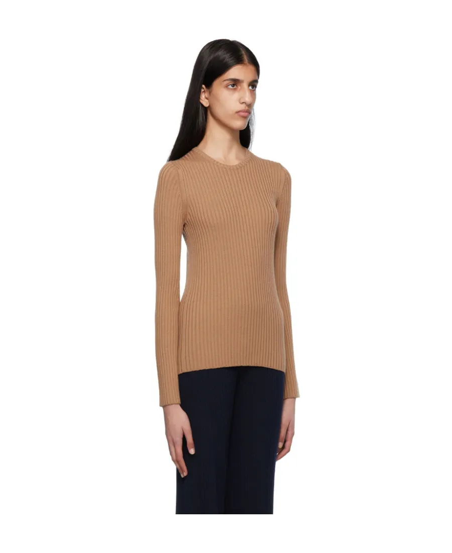 Ribbed Wool-Cashmere Jumper