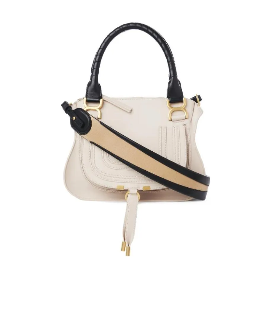 Marcy Leather Tote Bag
