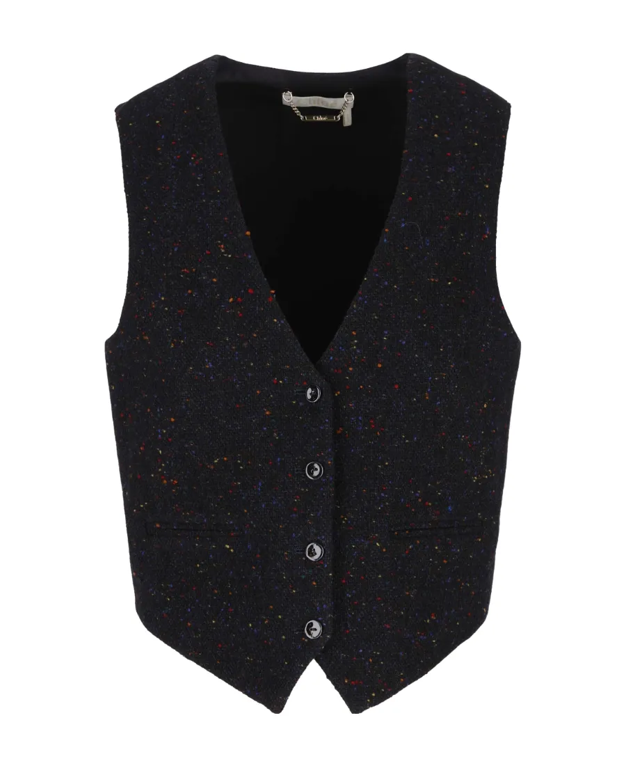 Logo Sleeveless Vest