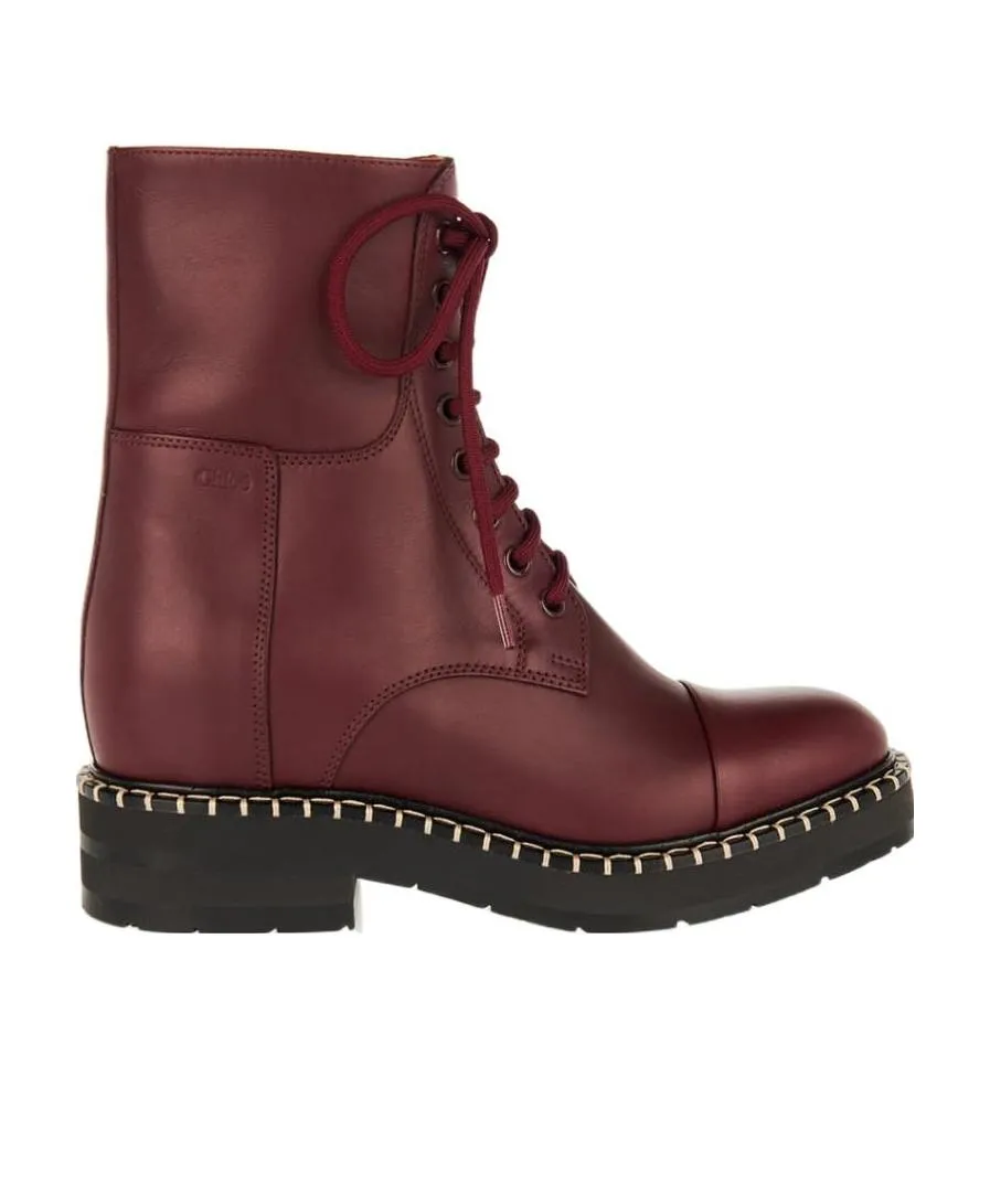 Noua Lace-Up Leather Boots