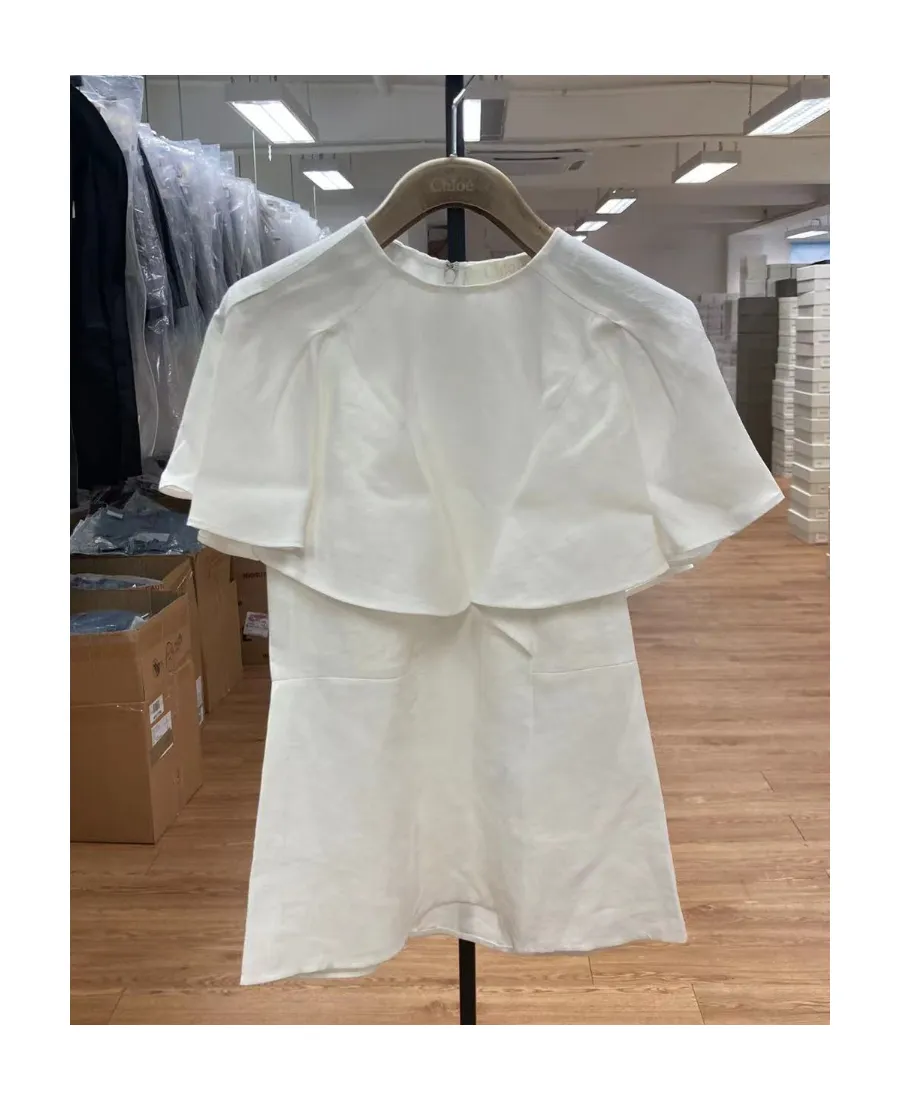 Lotus Leaf Sleeve Blouse