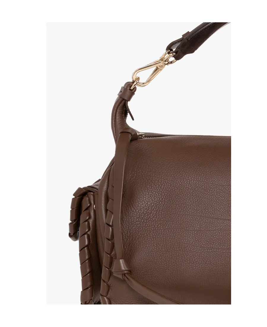 Nahir Zipped Shoulder Bag