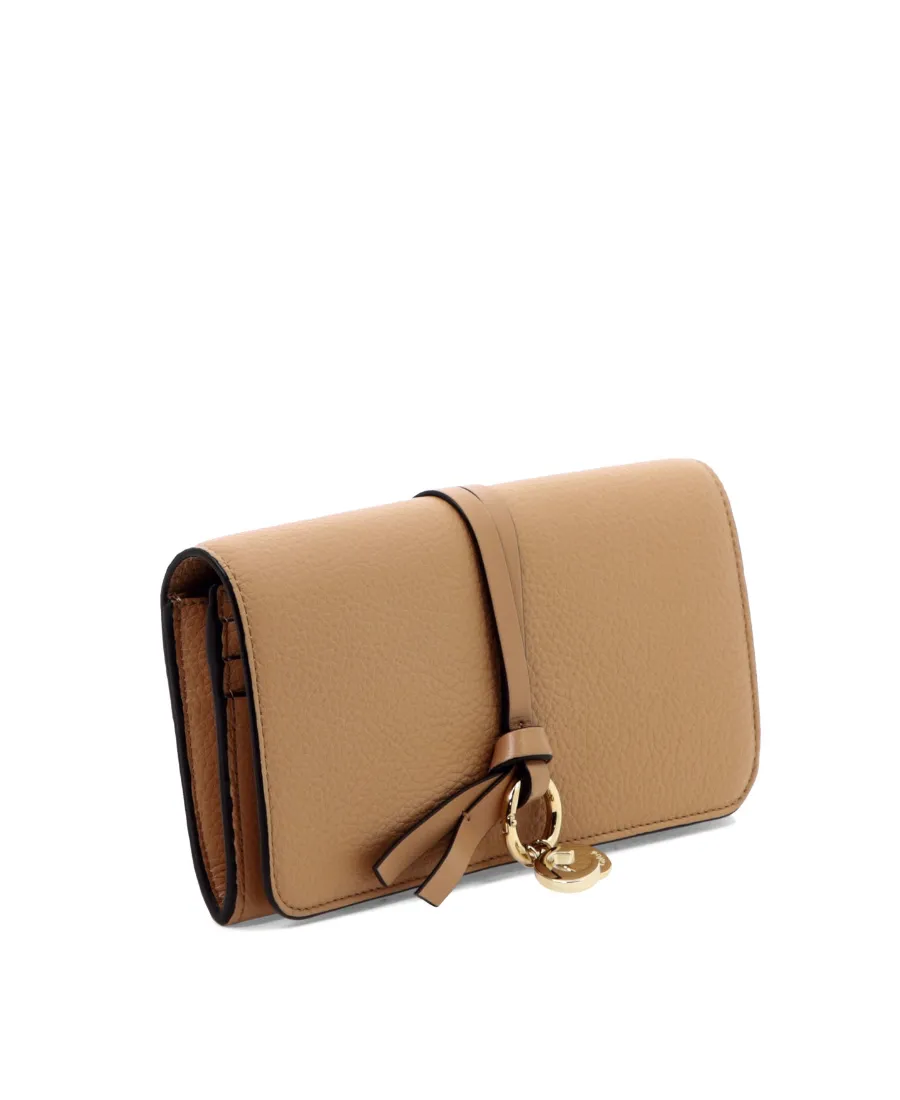 Logo Charm Laced Wallet