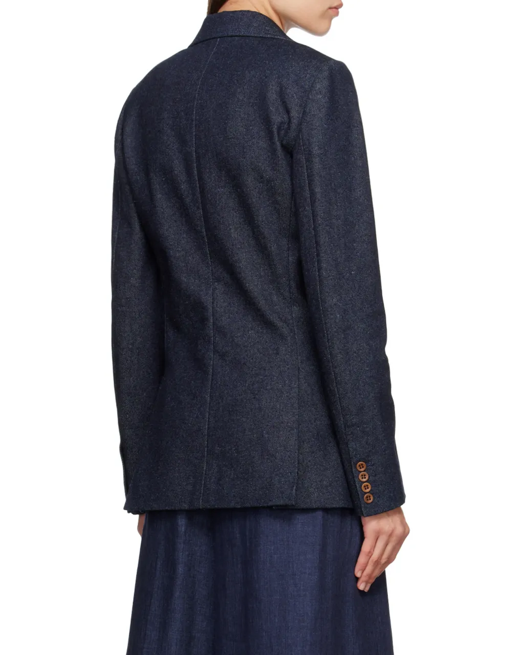 Single-Breasted Tailored Jacket
