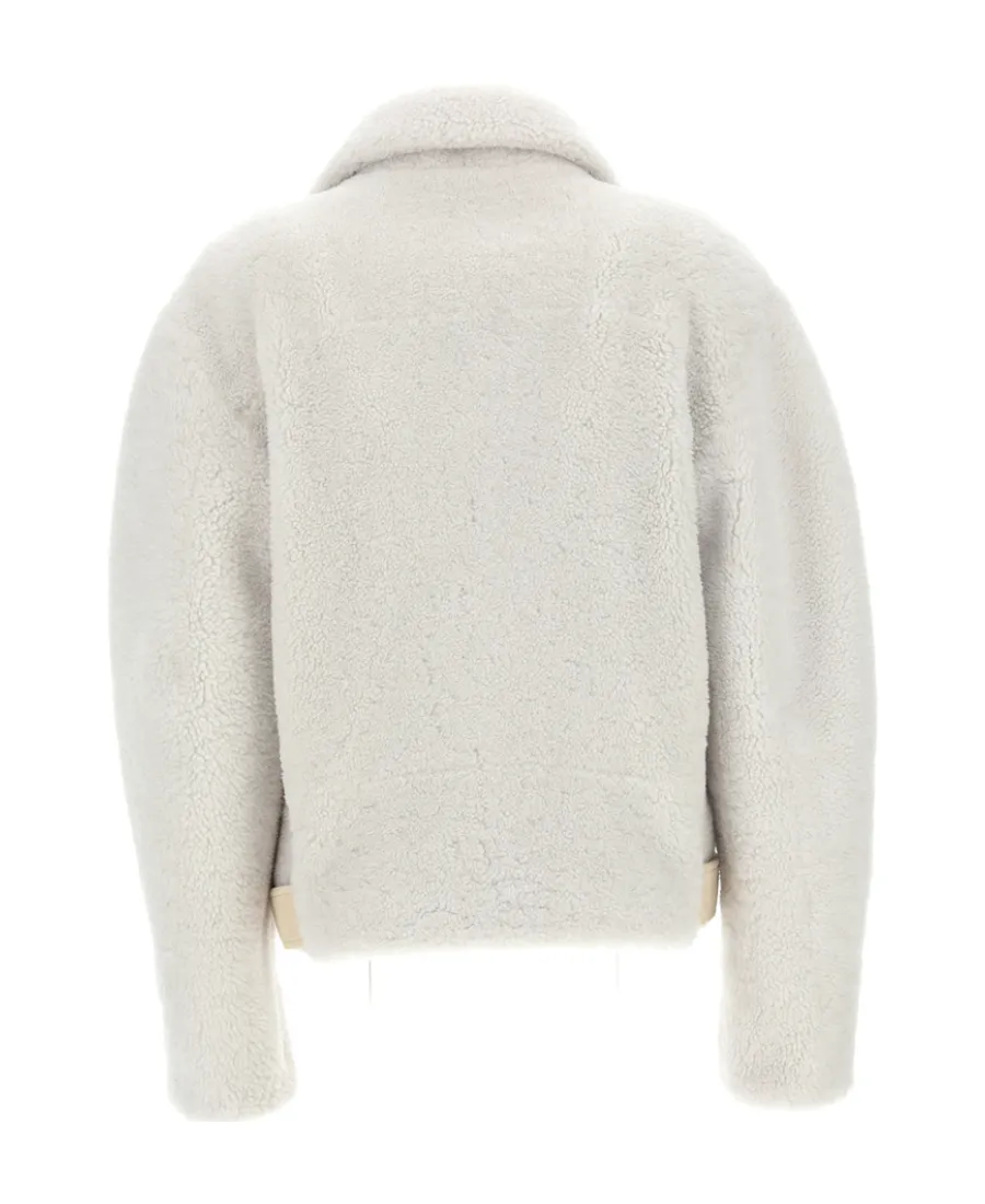 Shearling Biker Jacket