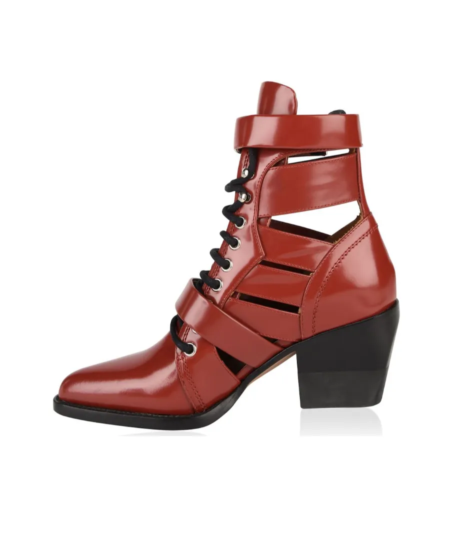 Lace-Up Boots