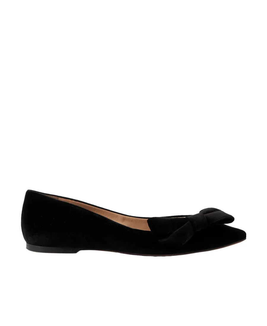 ThÉA Bow-Detailed Ballerina Shoes