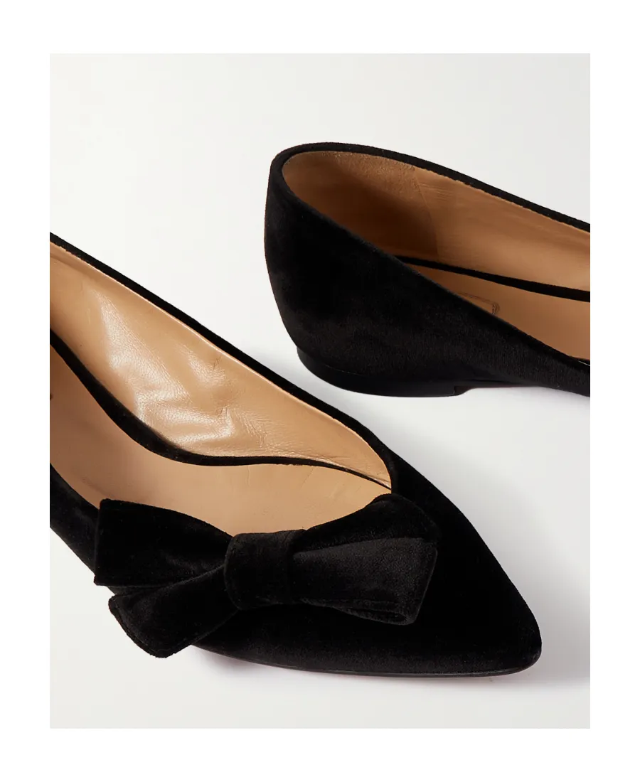 ThÉA Bow-Detailed Ballerina Shoes