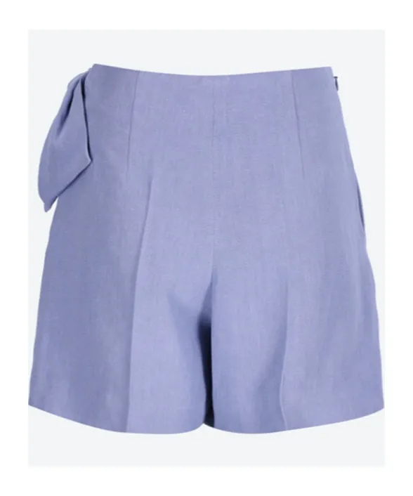 Bow Detailed High-Rise Shorts