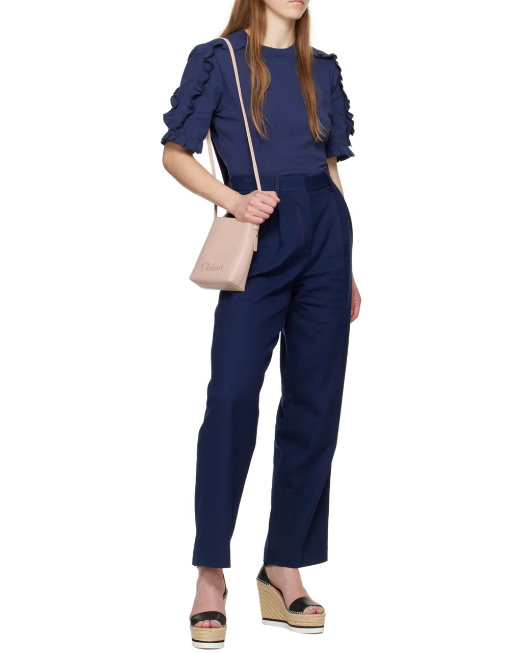 Sense Logo Embroidered Micro Tote Bag