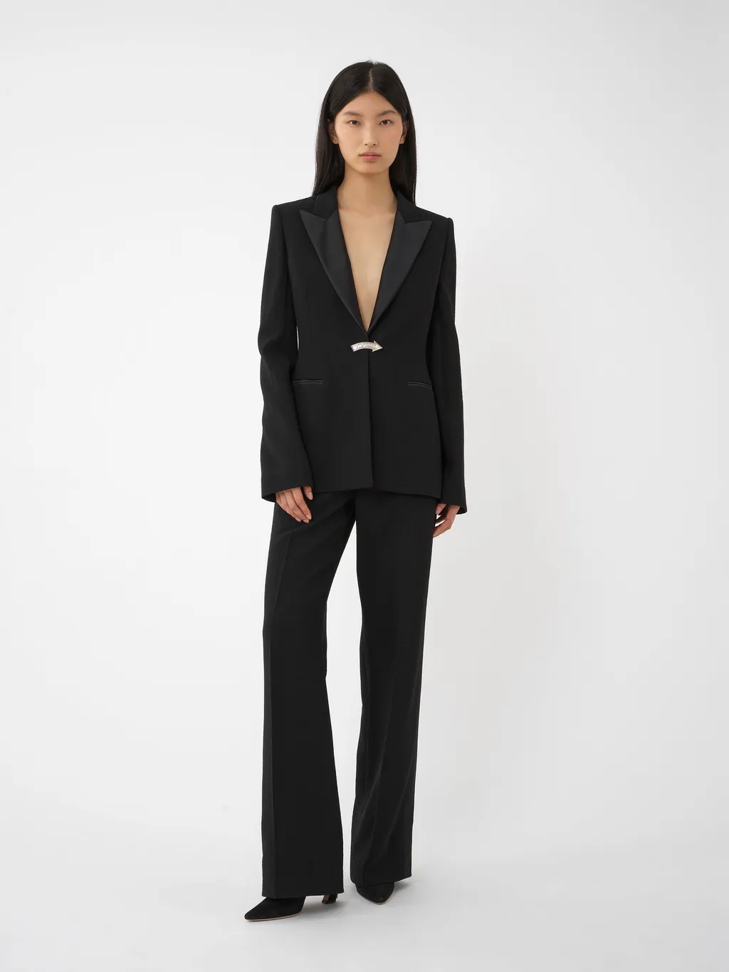 Embellished Tuxedo Jacket