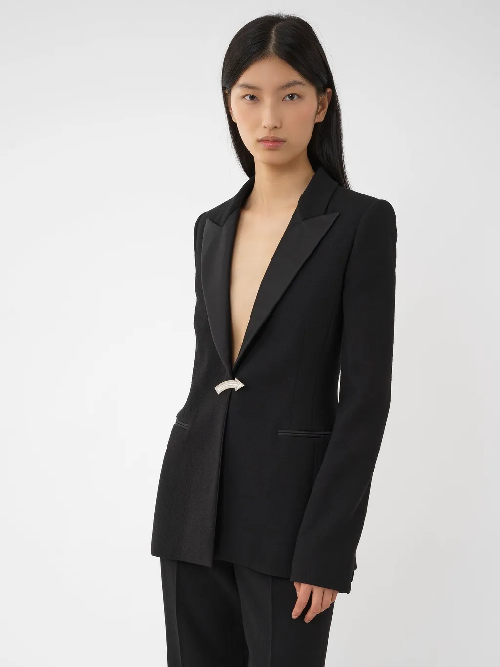 Embellished Tuxedo Jacket