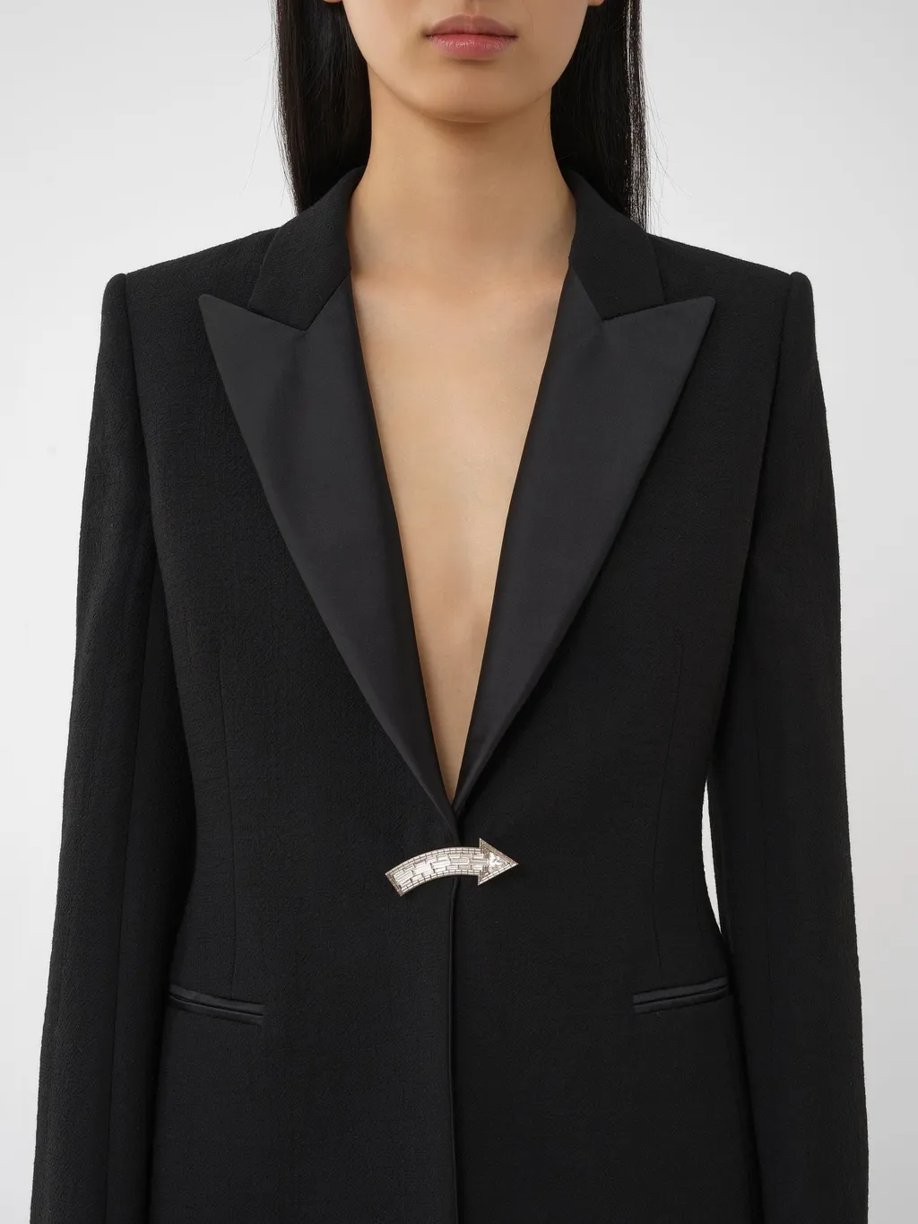 Embellished Tuxedo Jacket