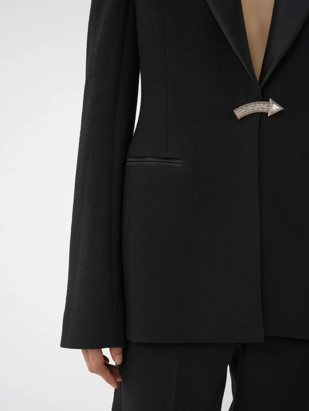 Embellished Tuxedo Jacket