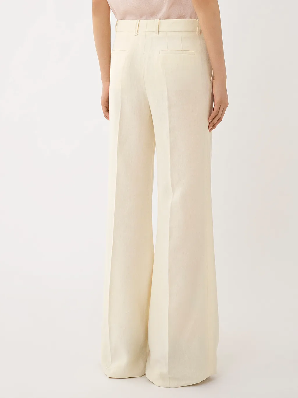 Wide-Leg Tailored Trousers