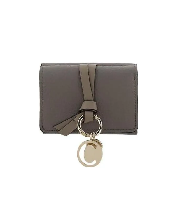Alphabet Tri-Fold Compact Wallet