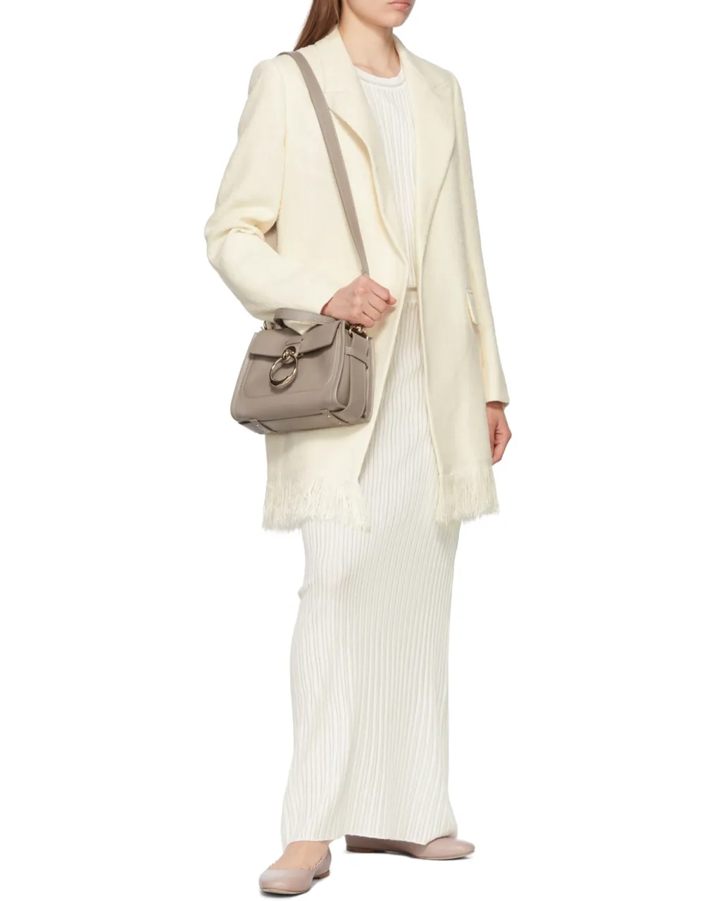 Tess Day Logo Detailed Mini Crossbody Bag