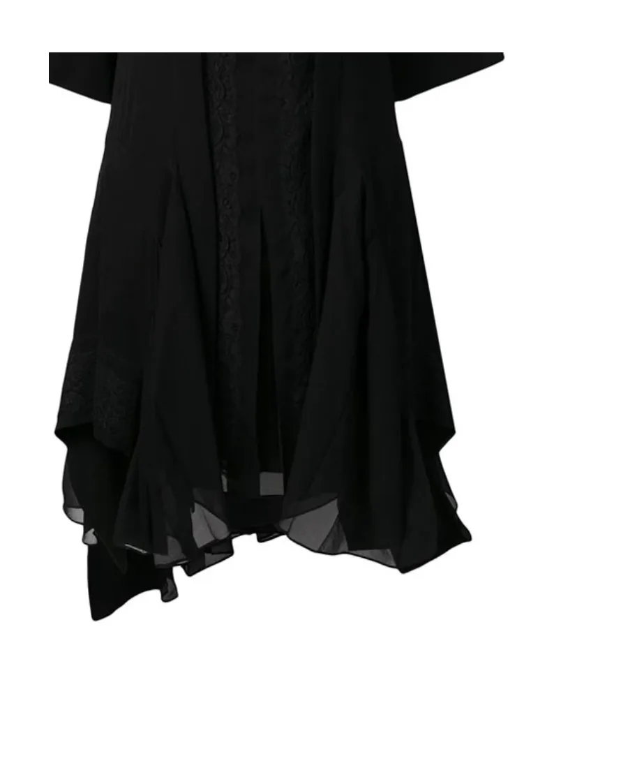 Asymmetrical Pleated Dress