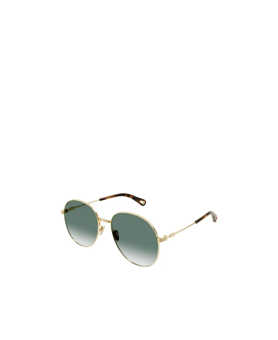 Logo-Engraved Pilot-Frame Sunglasses