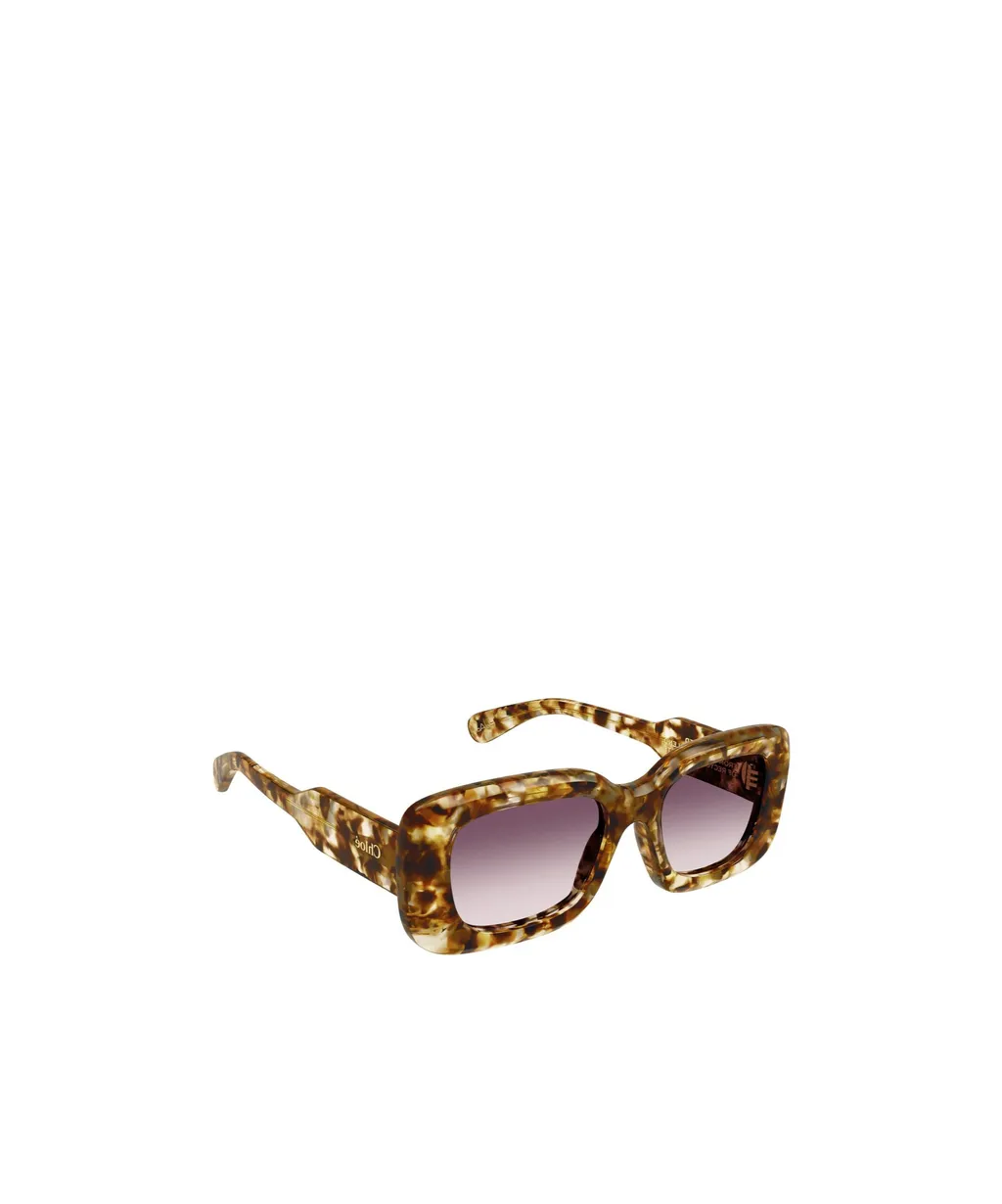 Rectangular Frame Sunglasses