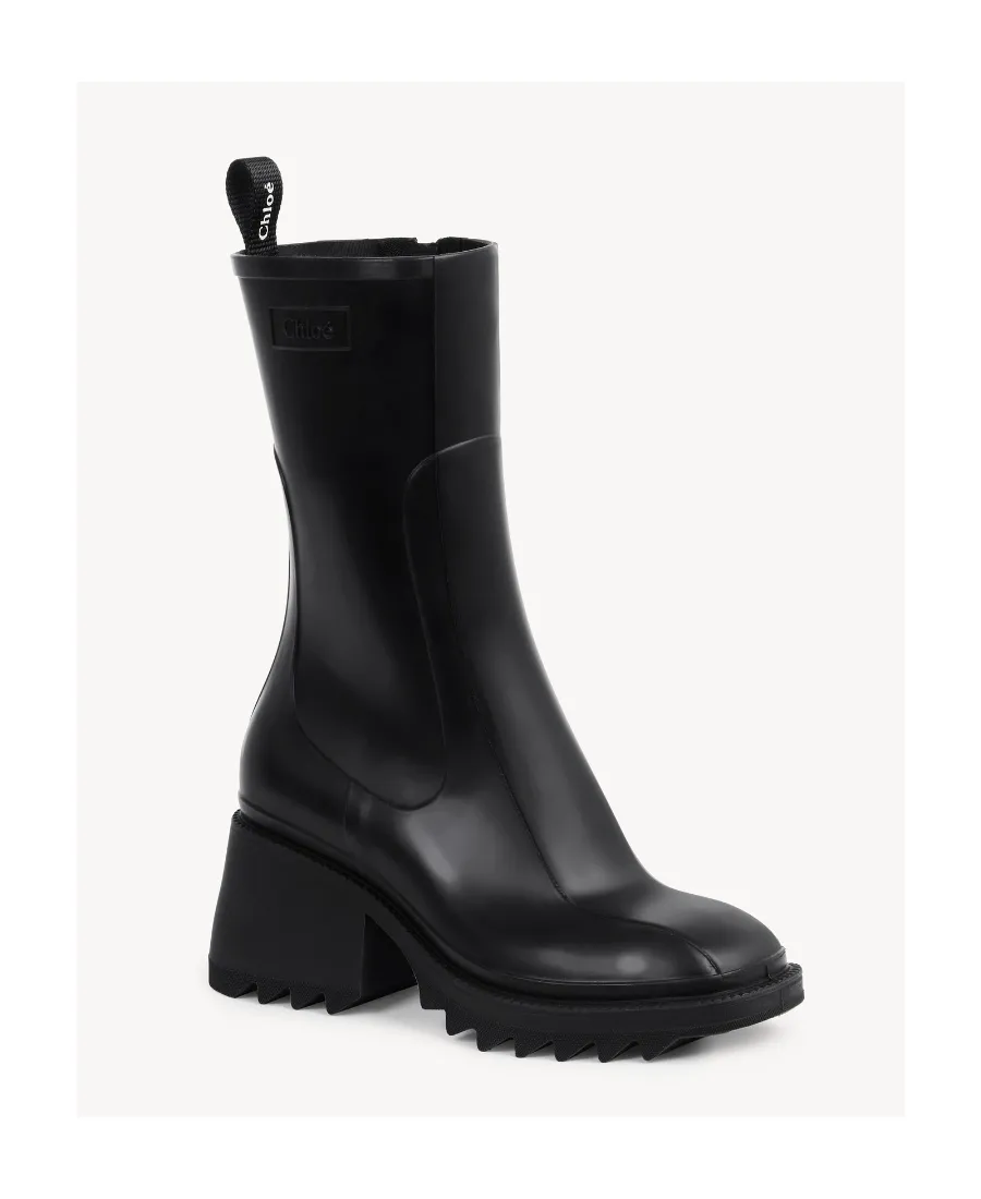 Betty Round Toe Rain Boots