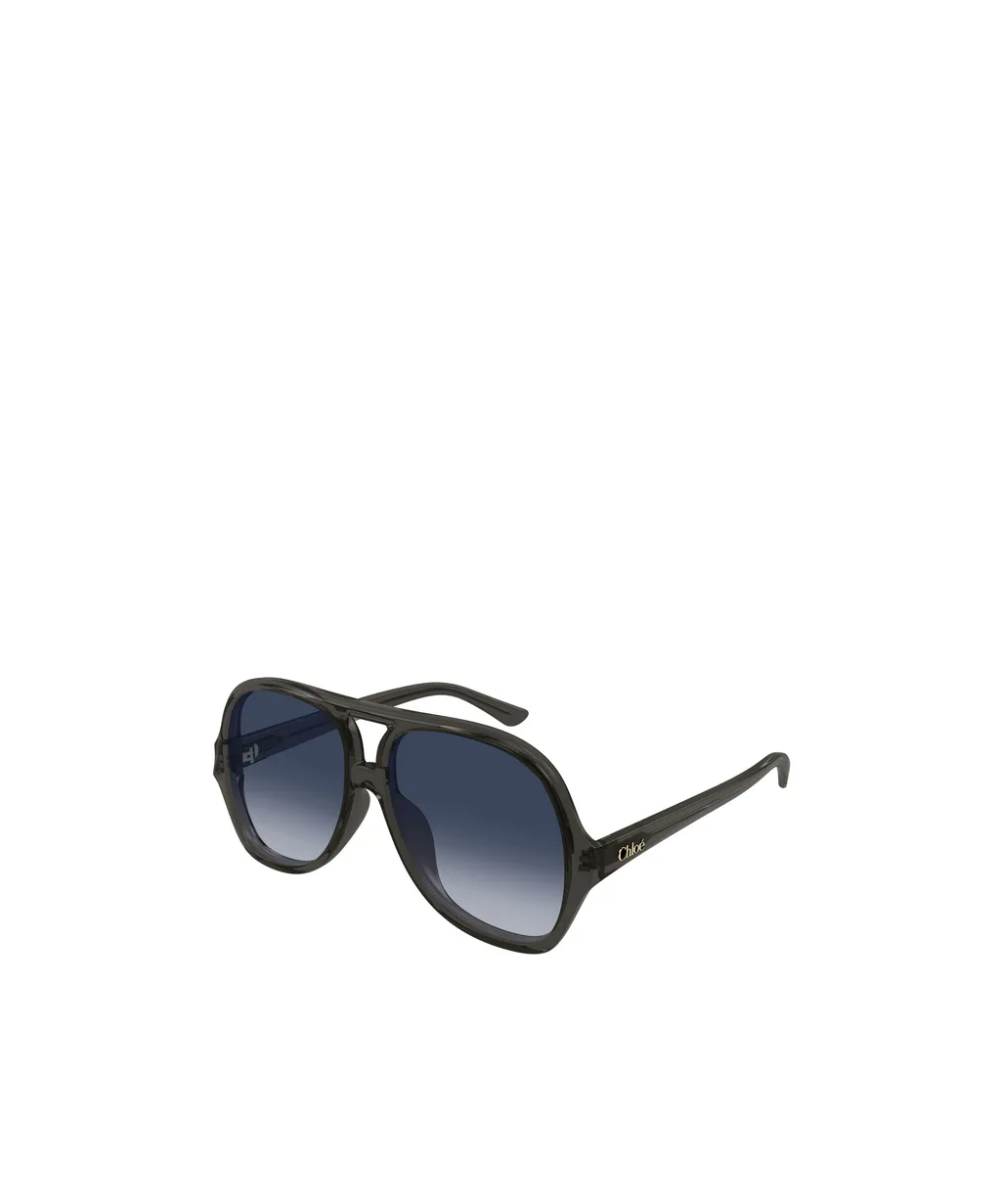 Pilot-Frame Sunglasses
