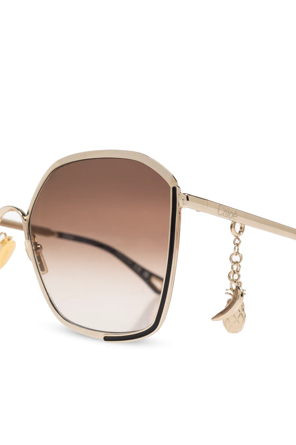 Geometric Frame Sunglasses
