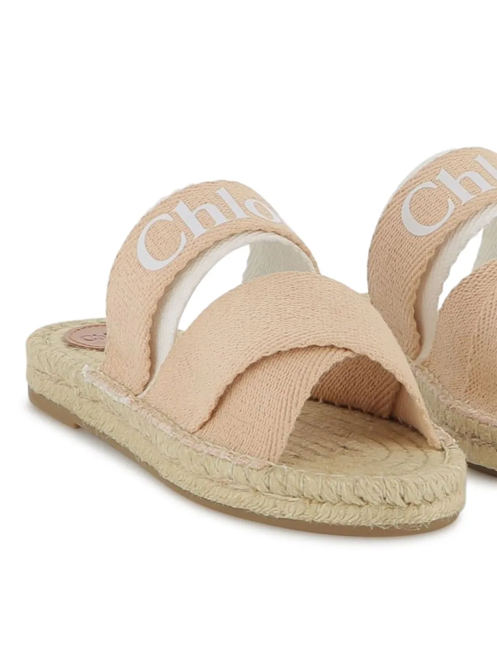 Logo-Printed Crossover Strapped Slides