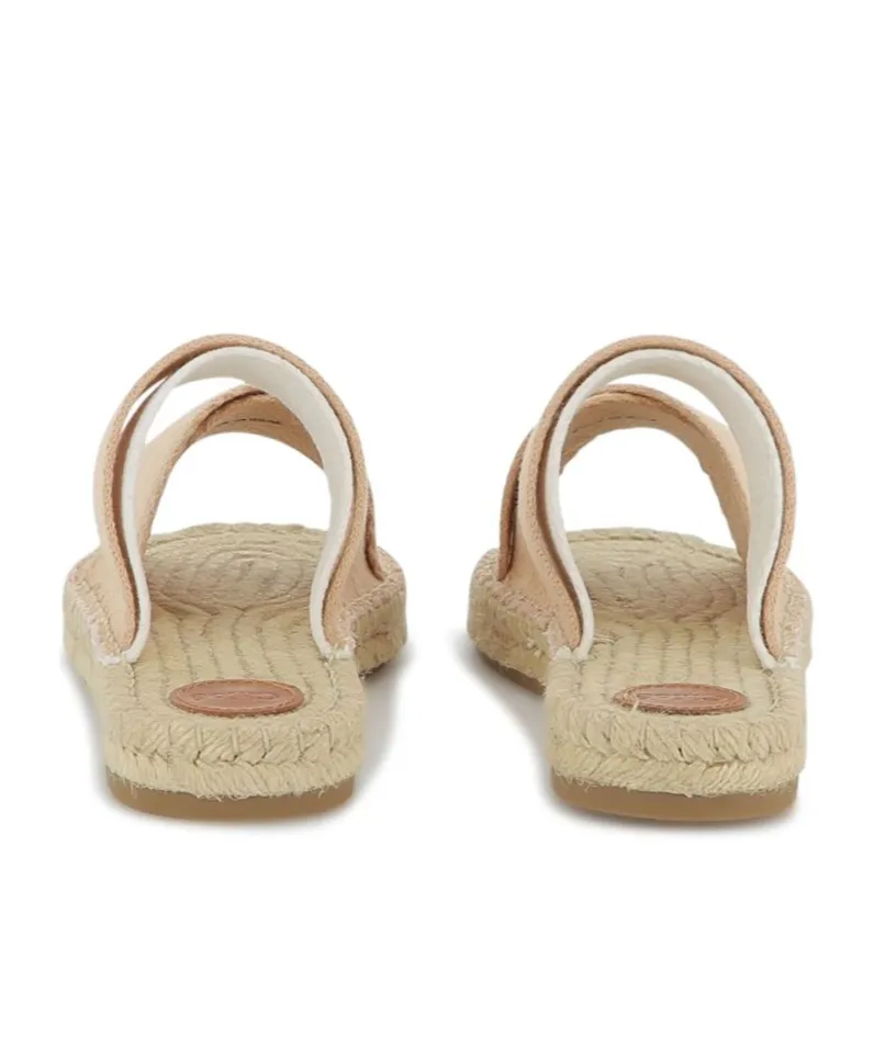 Logo-Printed Crossover Strapped Slides