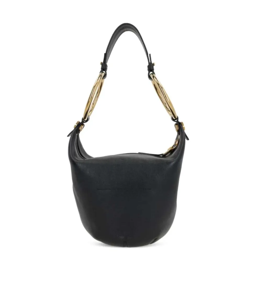 Zippered Shoulder Bag