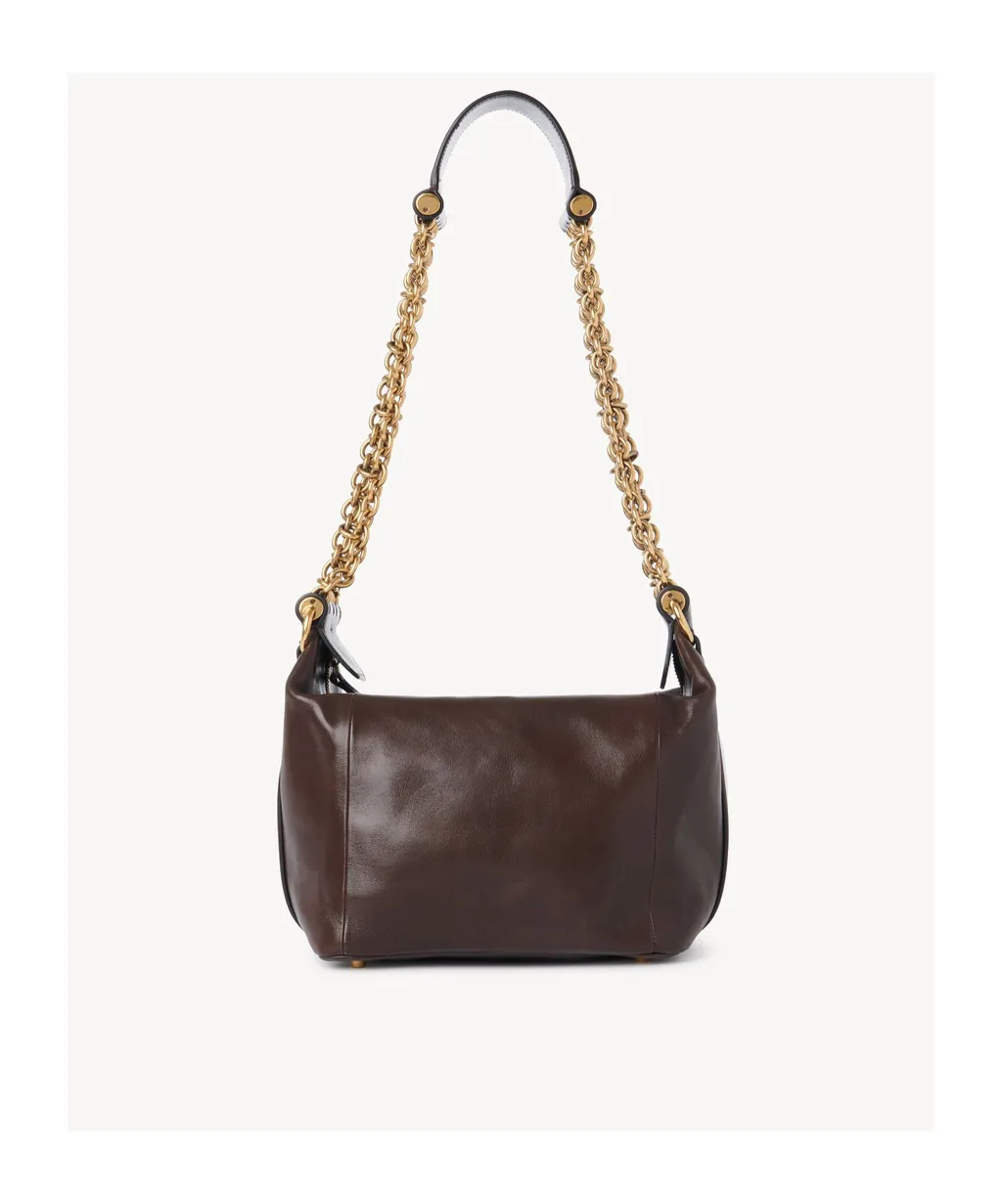 Zippered Shoulder Bag