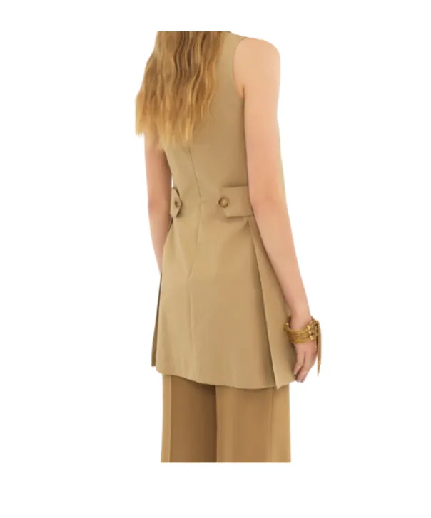 Laced Sleeveless Mini Dress