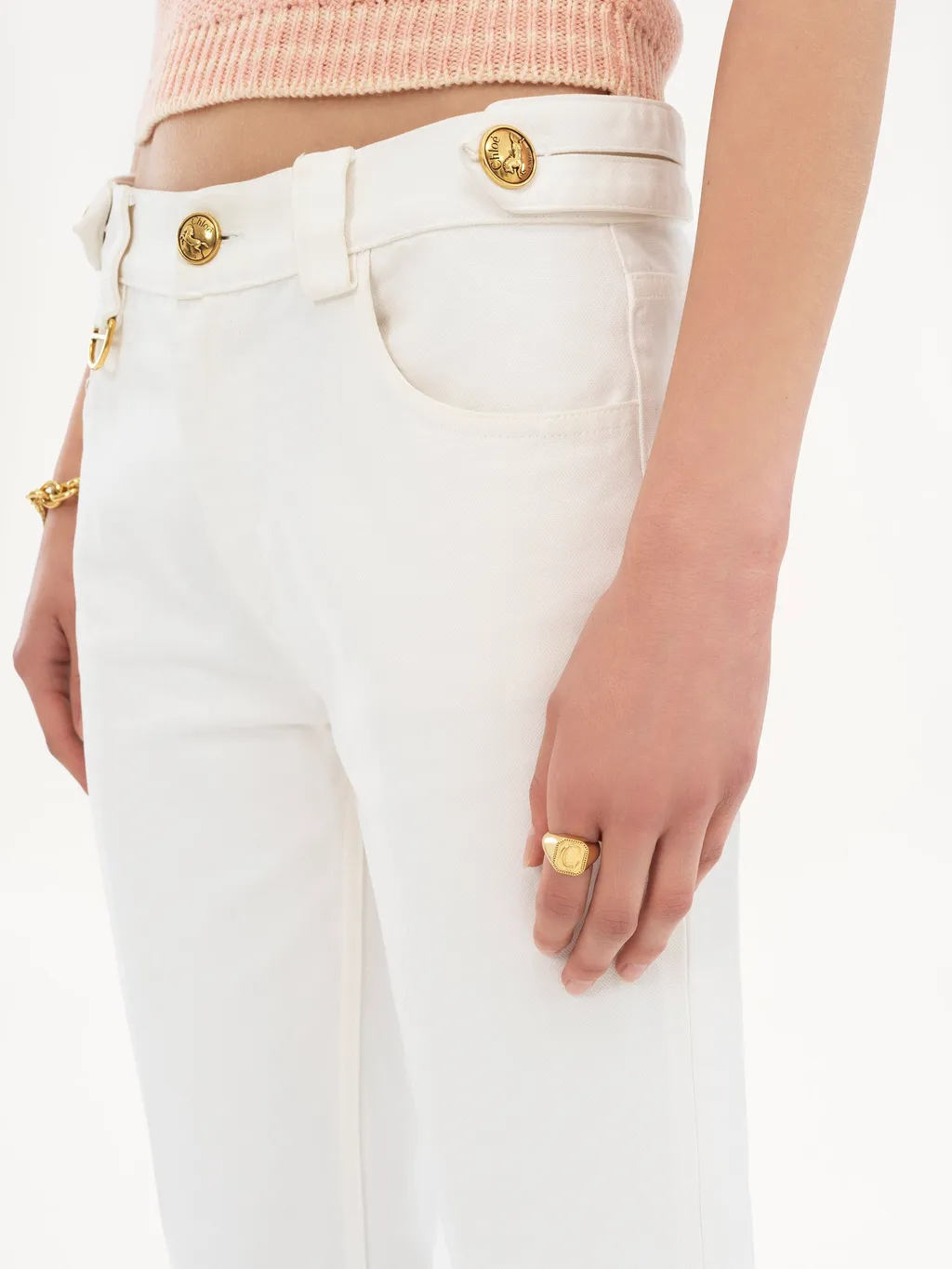Straight Leg Trousers